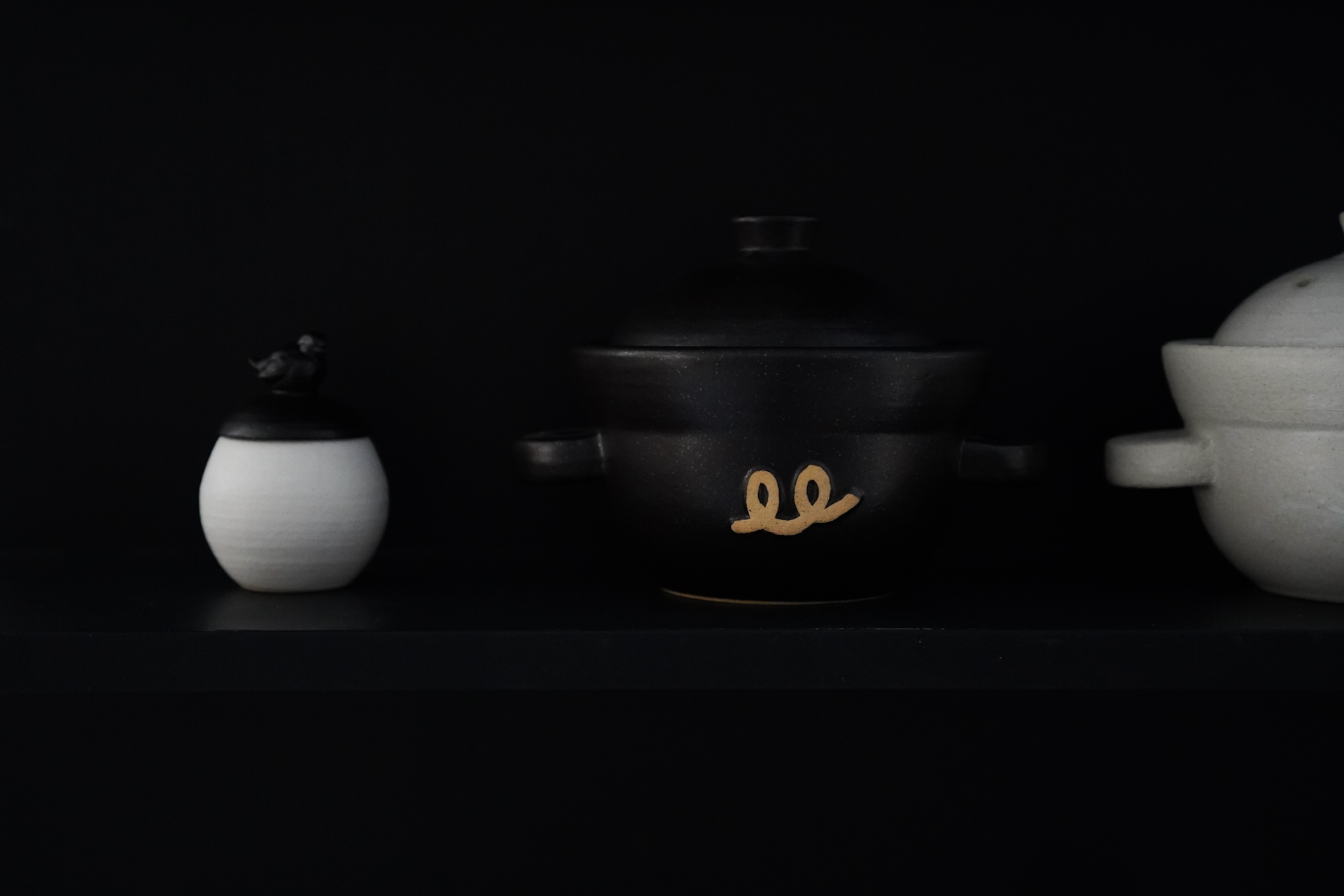 [솥밭 선물세트] 미니 화담솥 + 도토리합 세트 (4color) ,1P