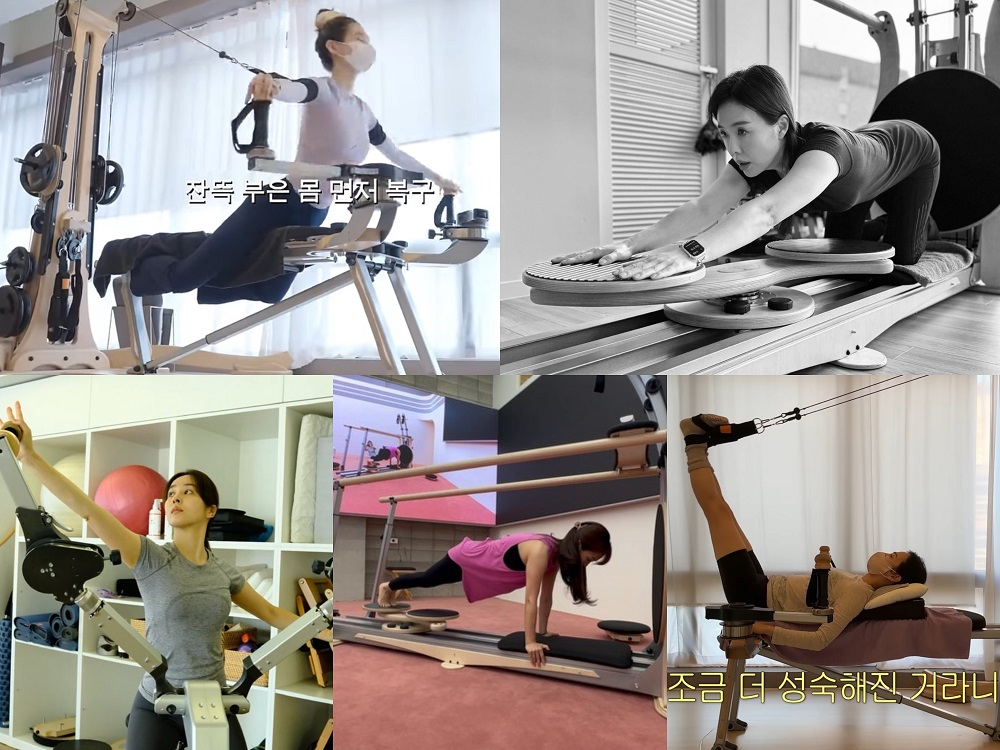 위에서부터 차례로 강민경, 하희라, 한혜진, 김성령, 윤승아/사진=강민경 유튜브 채널, 하희라 SNS, 한혜진 SNS, 김성령 SNS, 윤승아 유튜브 채널