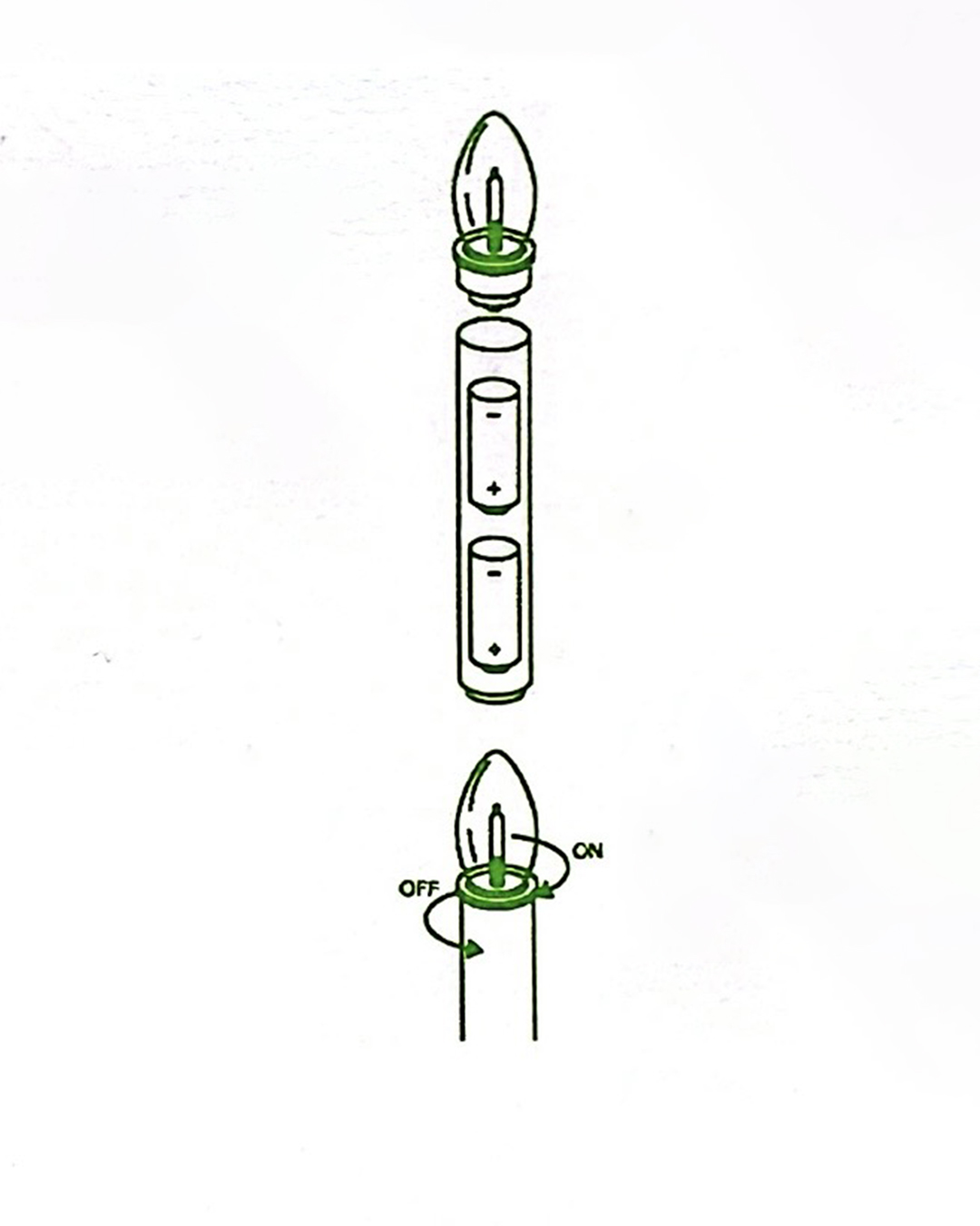 CANDLE LAMP