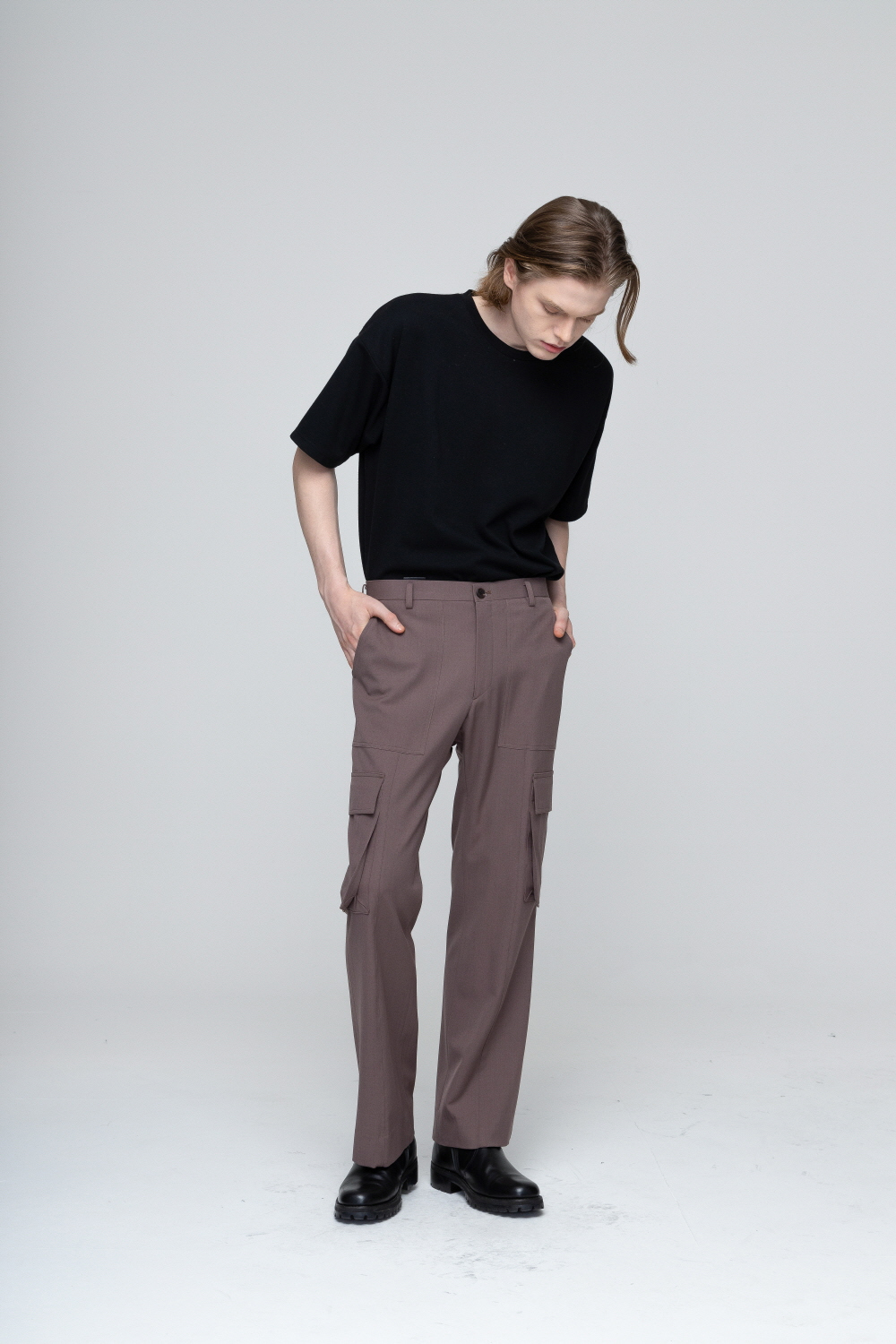 바지 모델 착용 이미지-S1L15