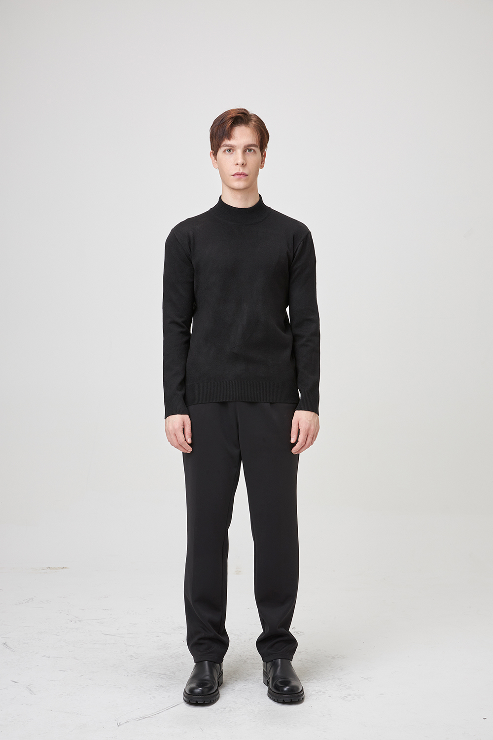 코트 모델 착용 이미지-S1L1