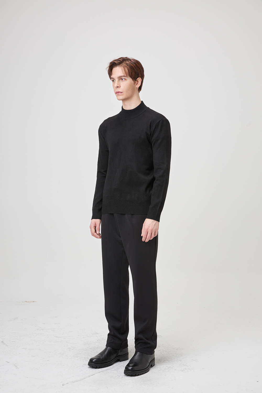 코트 모델 착용 이미지-S1L2