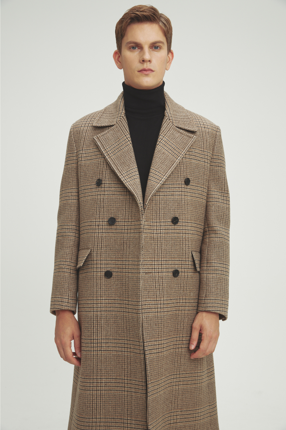 코트 모델 착용 이미지-S1L34