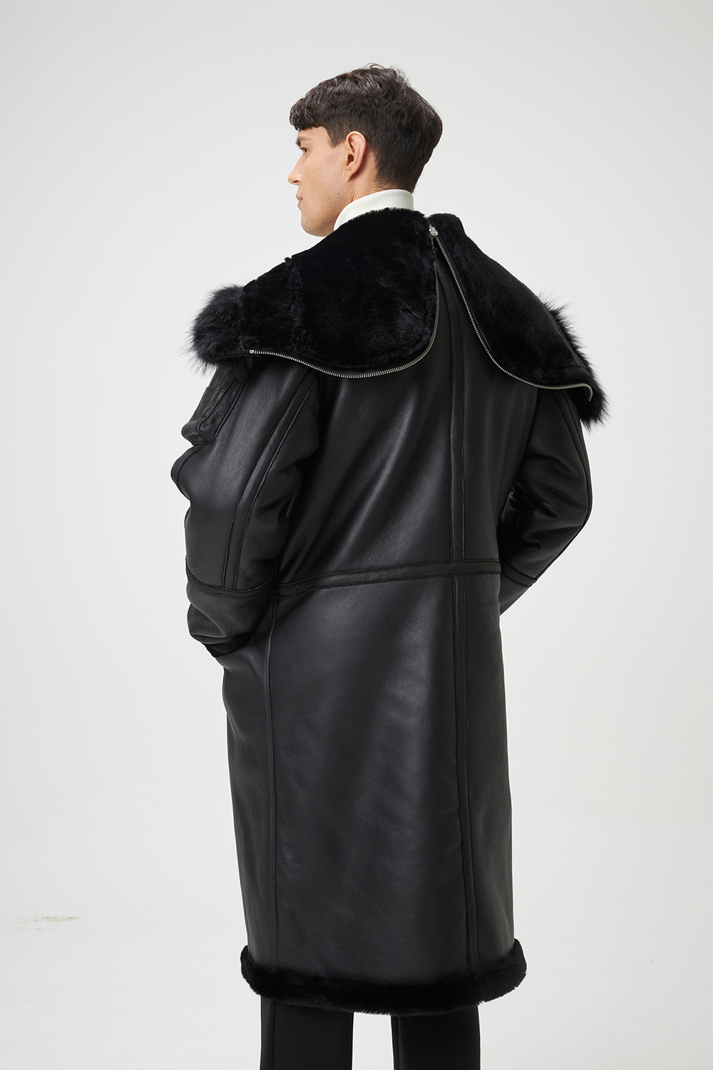 코트 모델 착용 이미지-S1L27