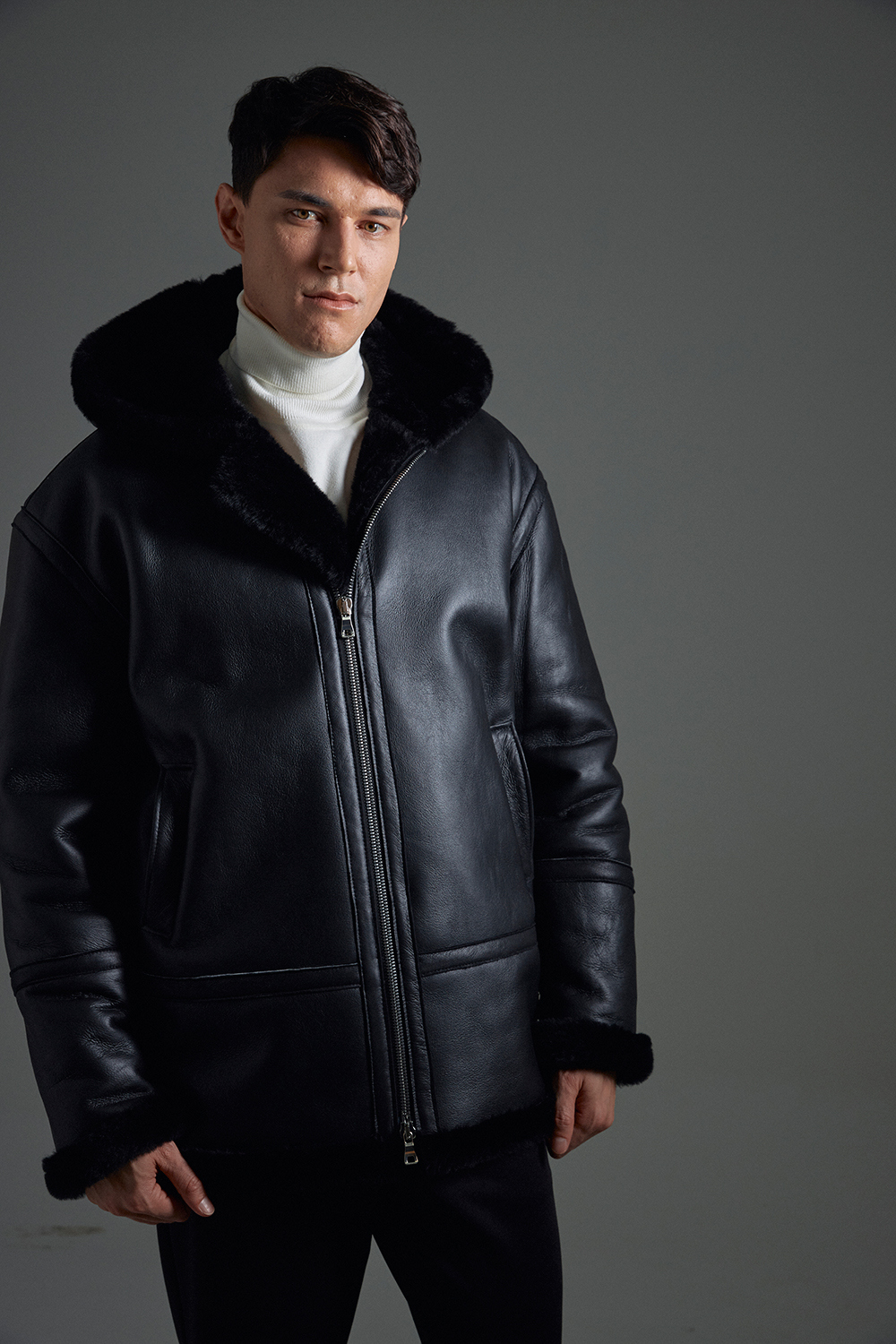 재킷 모델 착용 이미지-S1L18