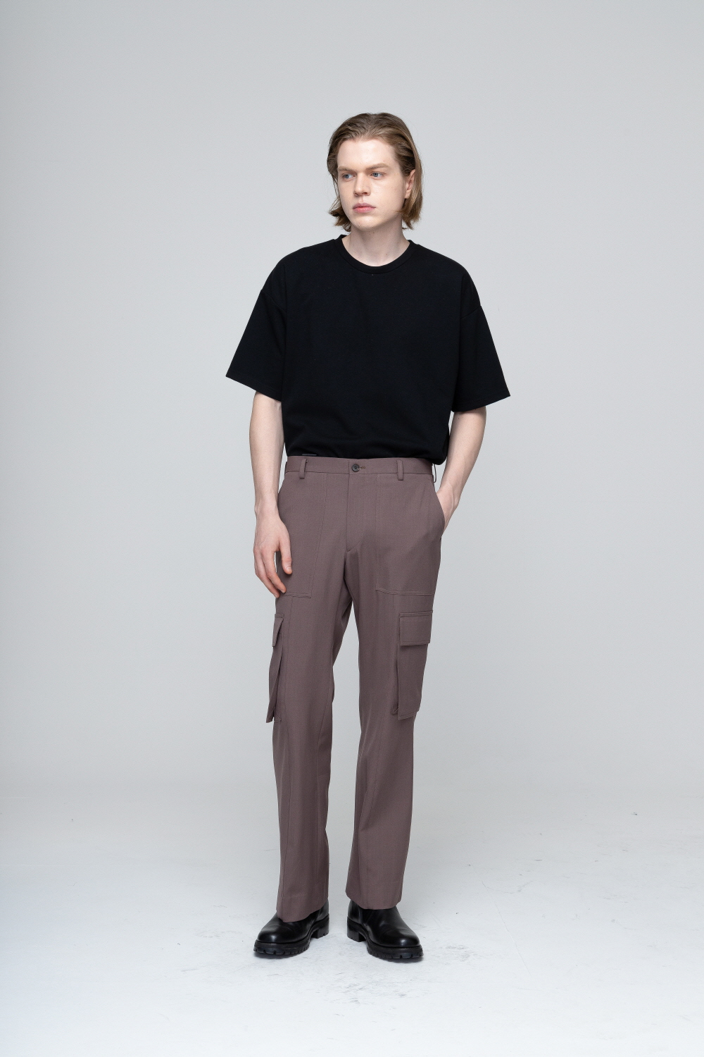 바지 모델 착용 이미지-S1L7