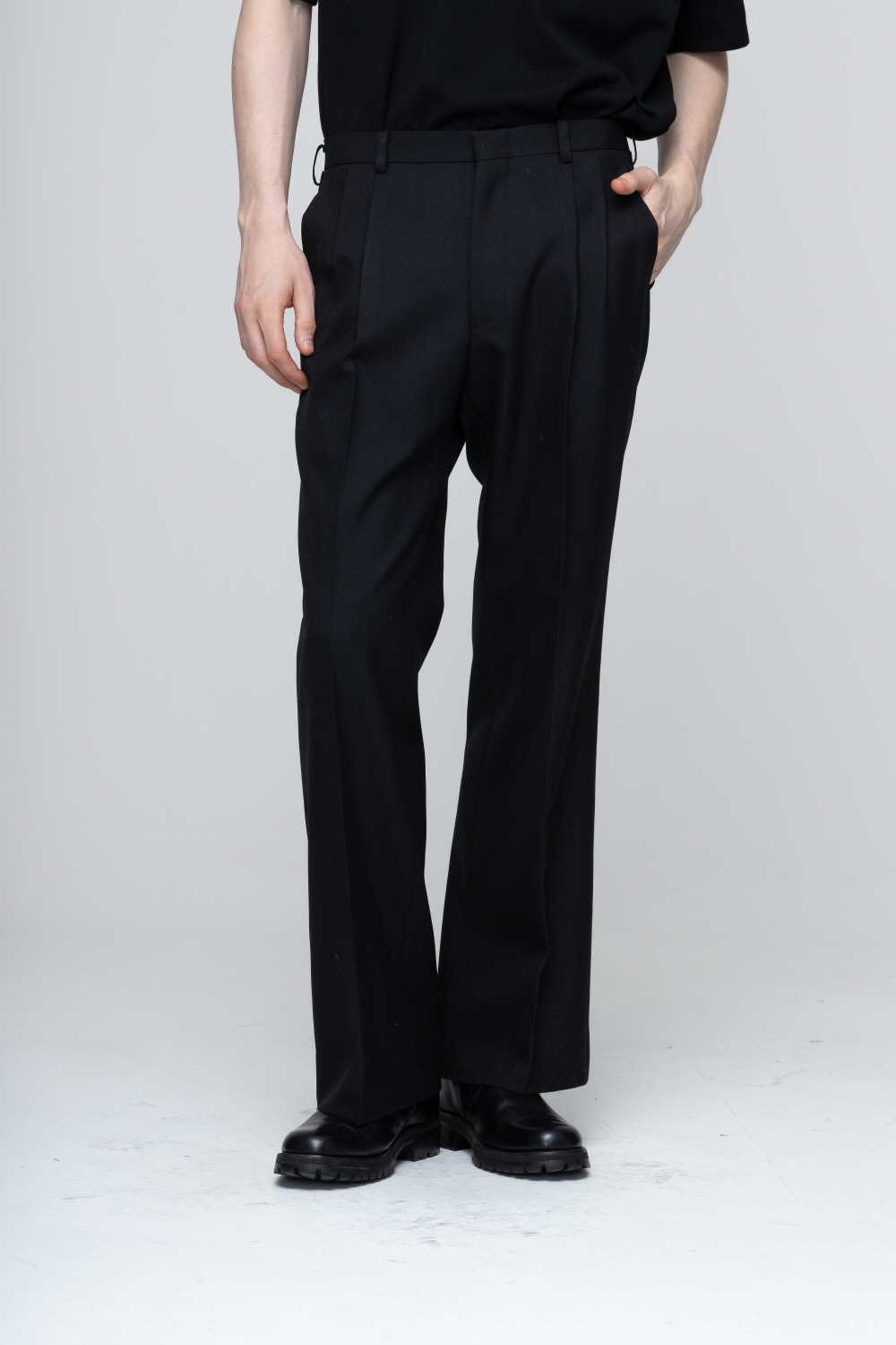 코트 모델 착용 이미지-S2L19