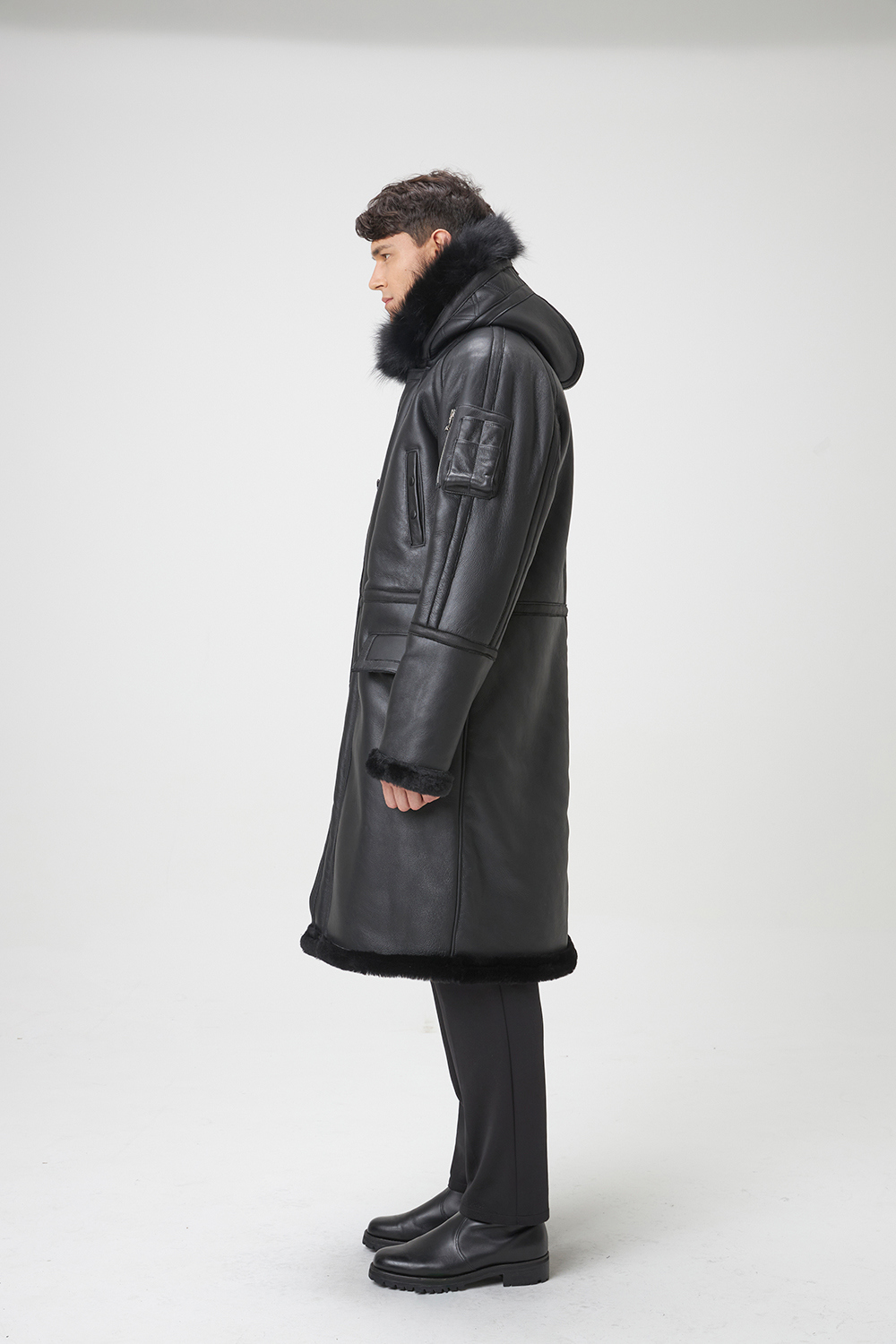 코트 모델 착용 이미지-S9L3