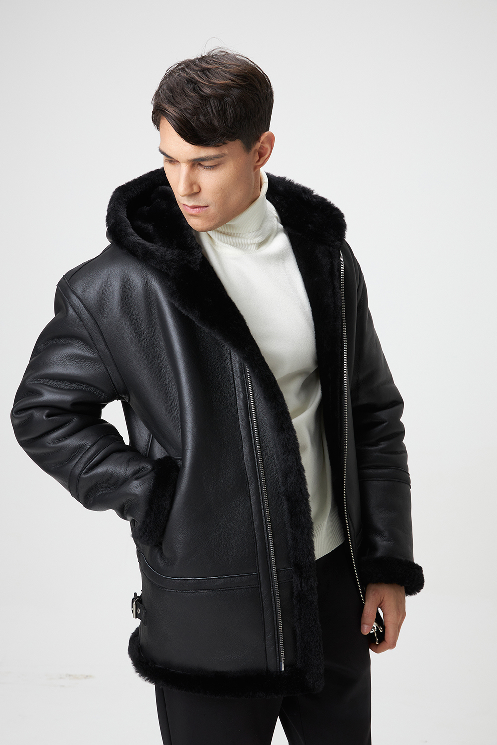 재킷 모델 착용 이미지-S1L48