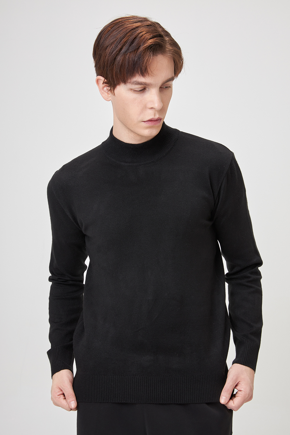 코트 모델 착용 이미지-S1L9