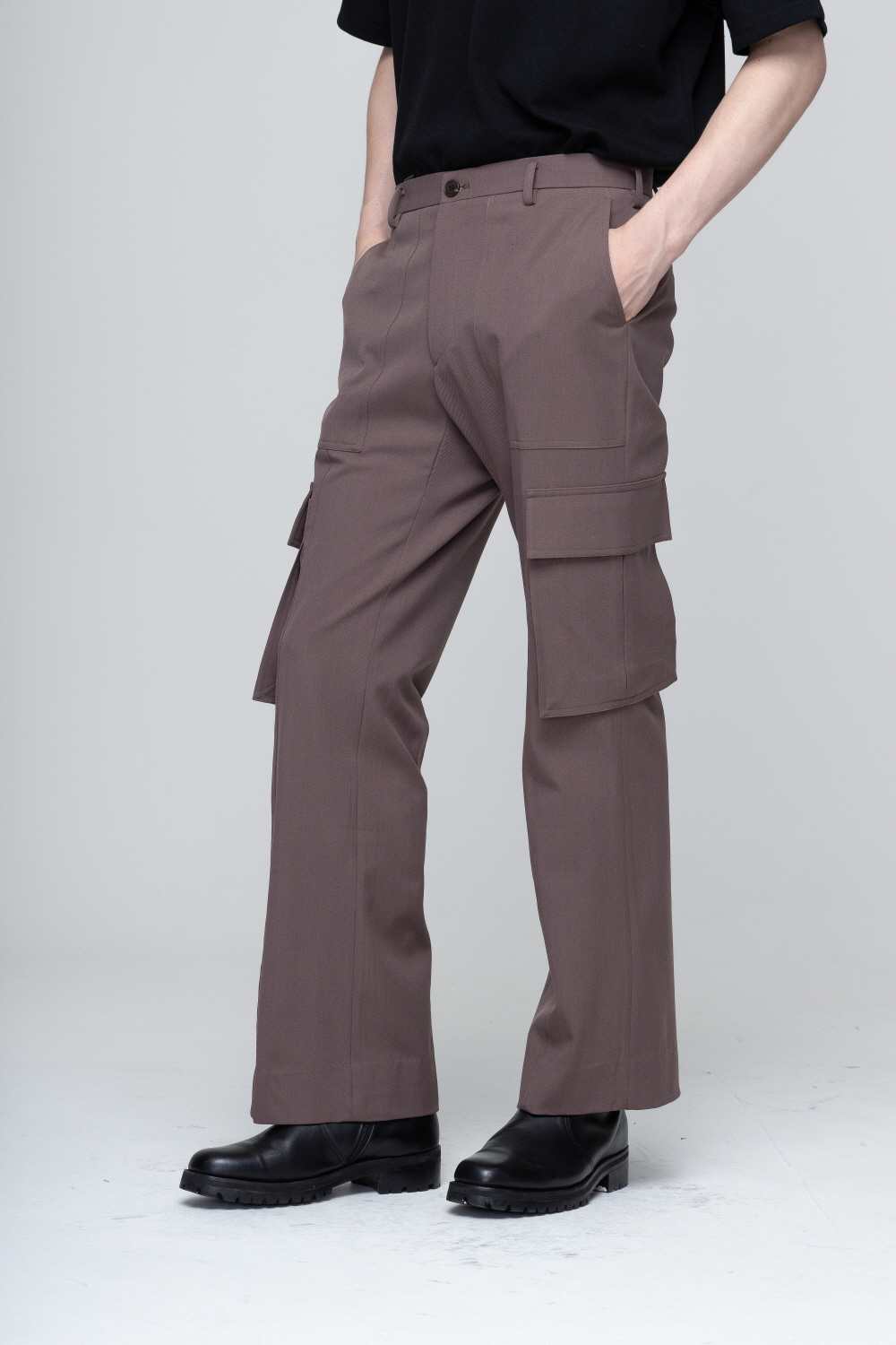 바지 모델 착용 이미지-S1L21