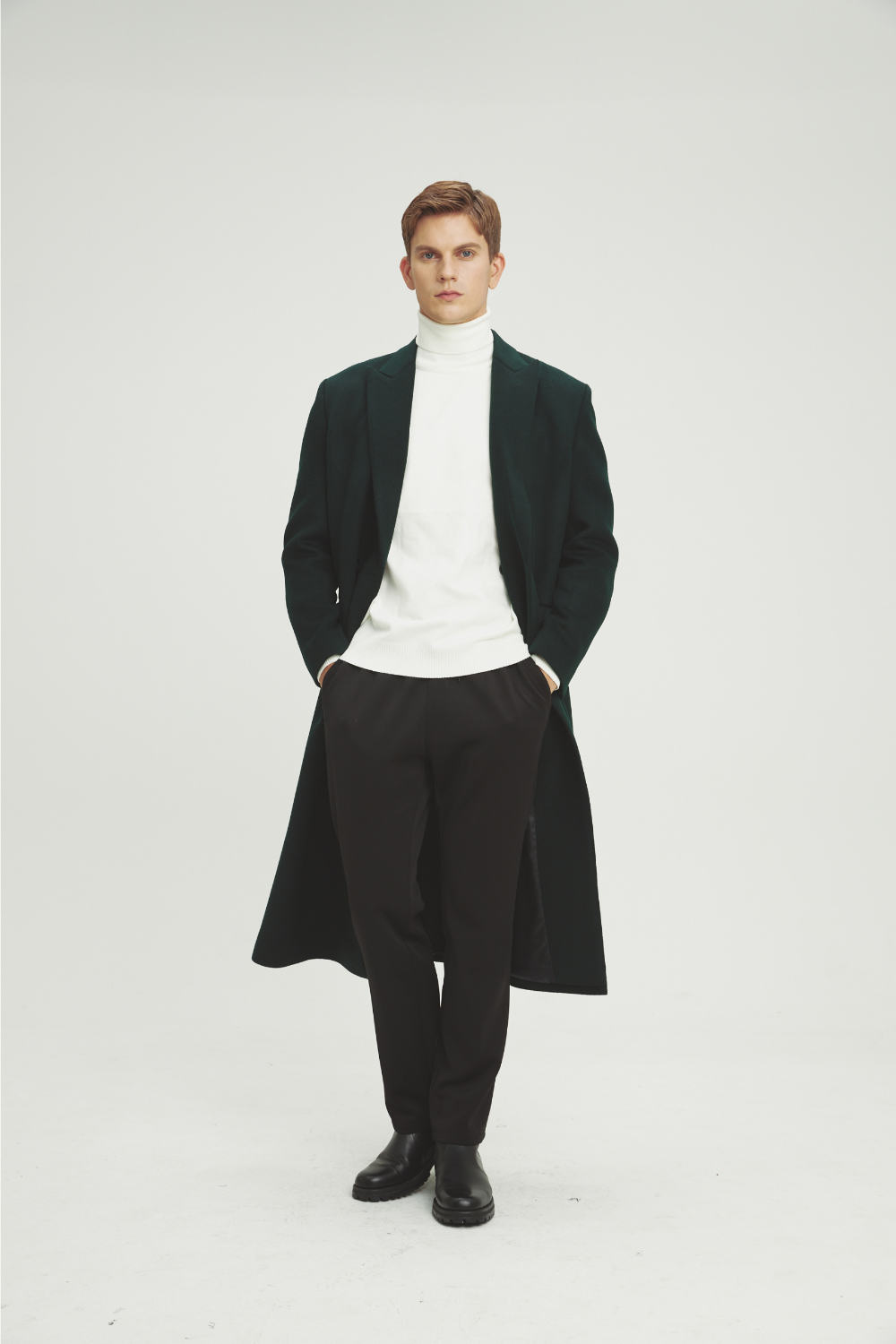 코트 모델 착용 이미지-S1L13