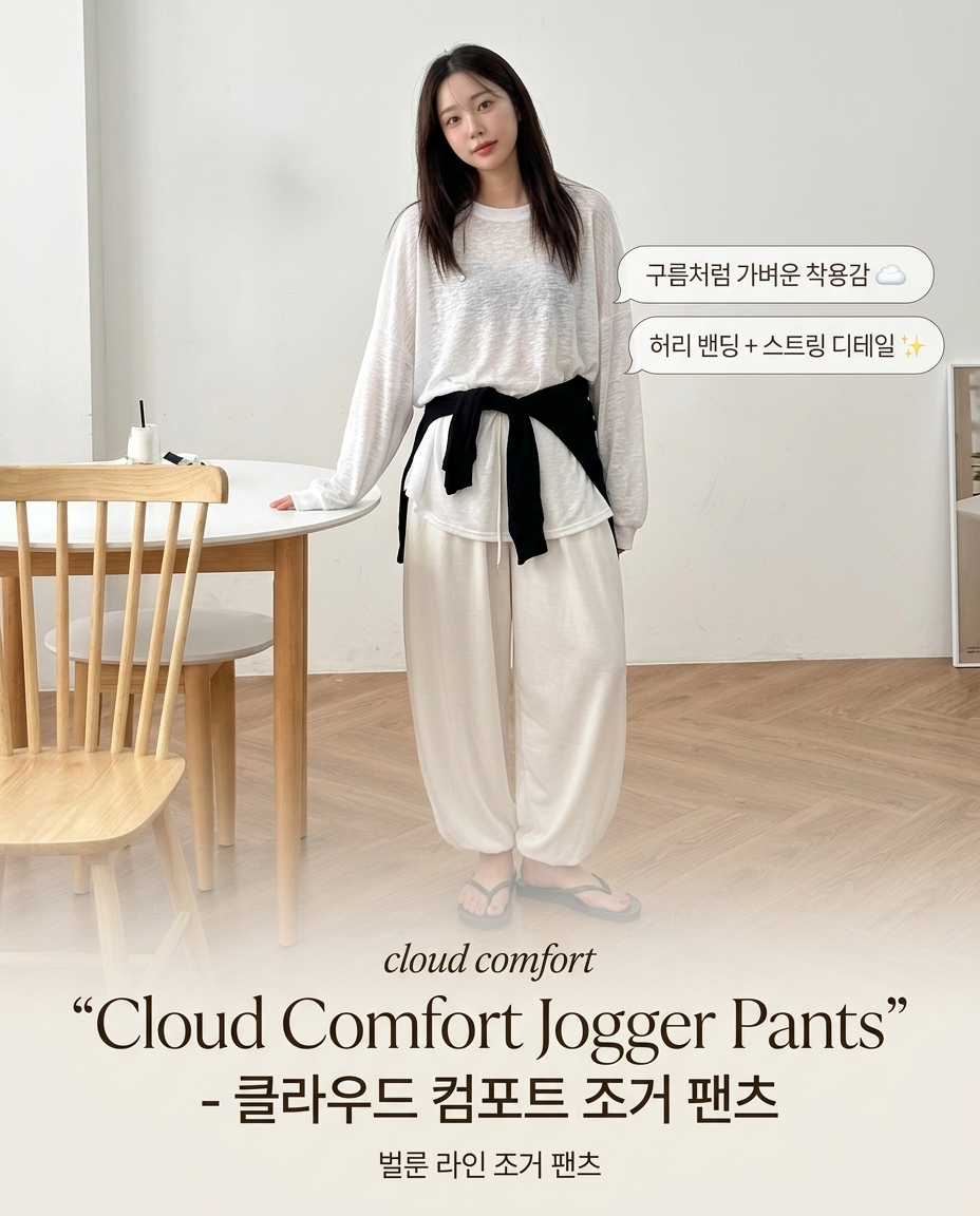 Cloud Comfort Jogger Pants - 클라우드 컴포트 조거 팬츠