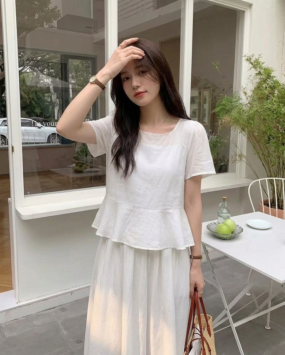 Soft Breeze Two Piece Set - 소프트 브리즈 투피스 세트