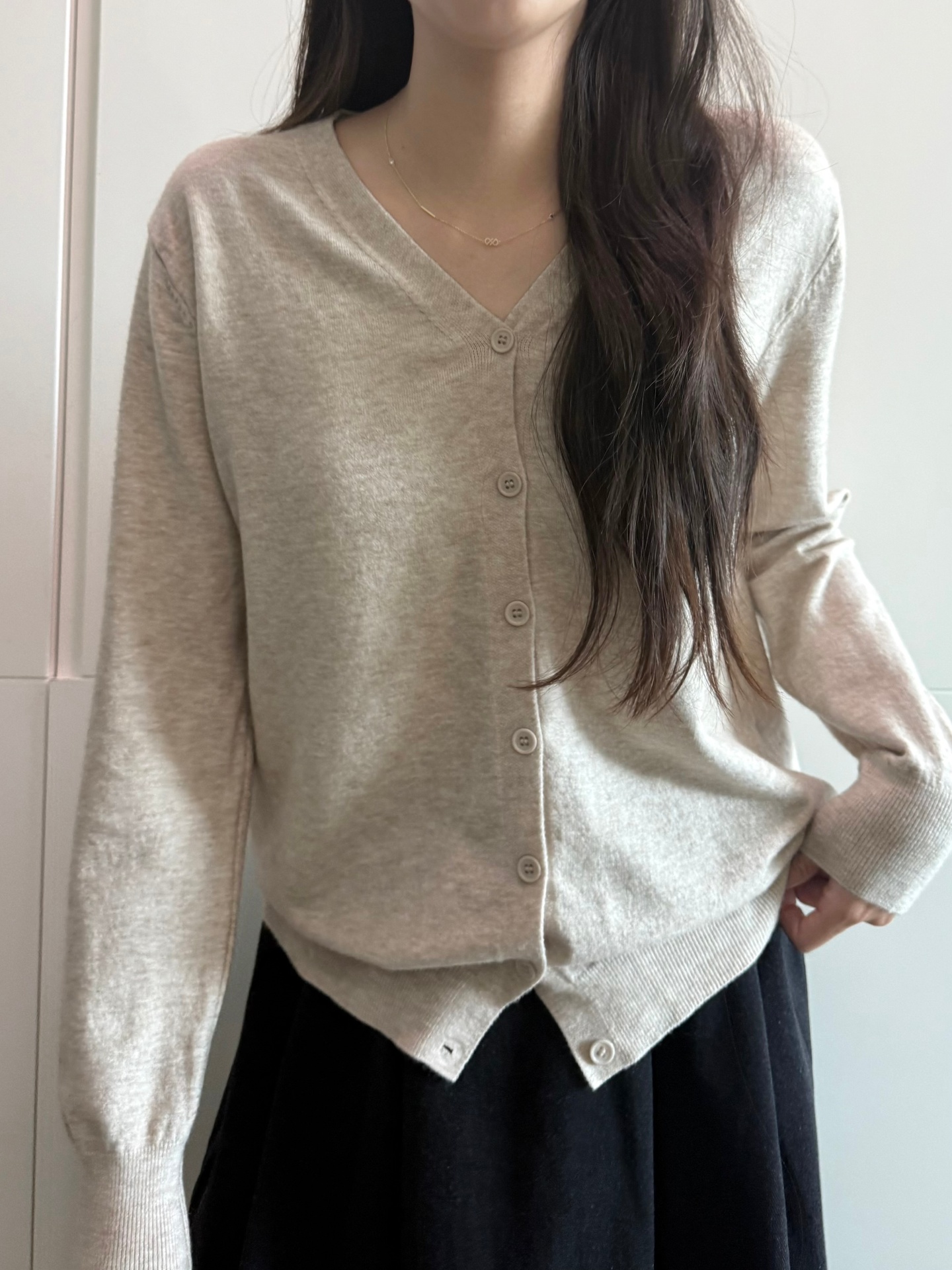 Daily Wool Button Cardigan - 데일리 울 버튼 가디건