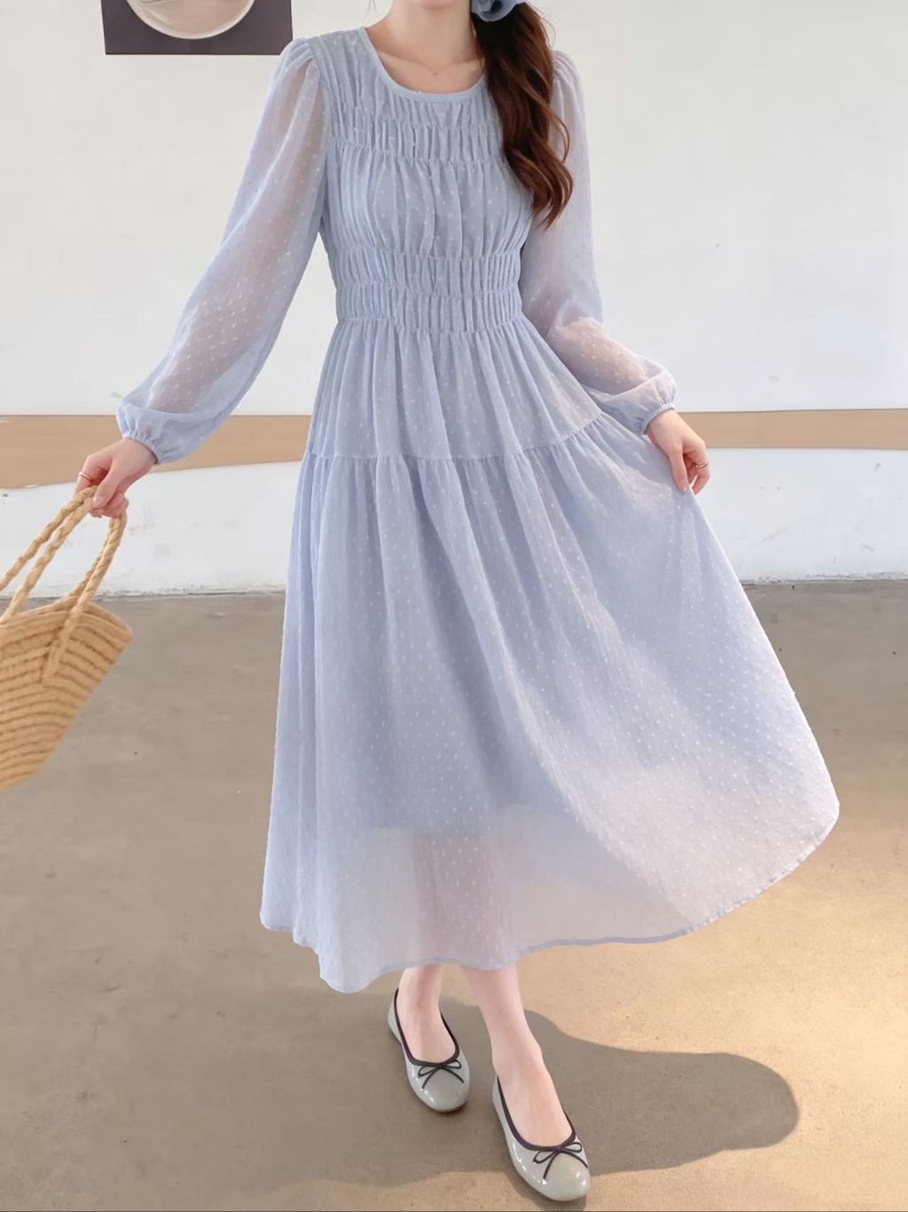 Mellow Dot Dress - 멜로우 도트 원피스