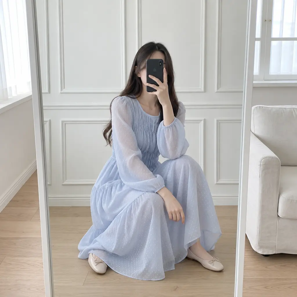 Mellow Dot Dress - 멜로우 도트 원피스