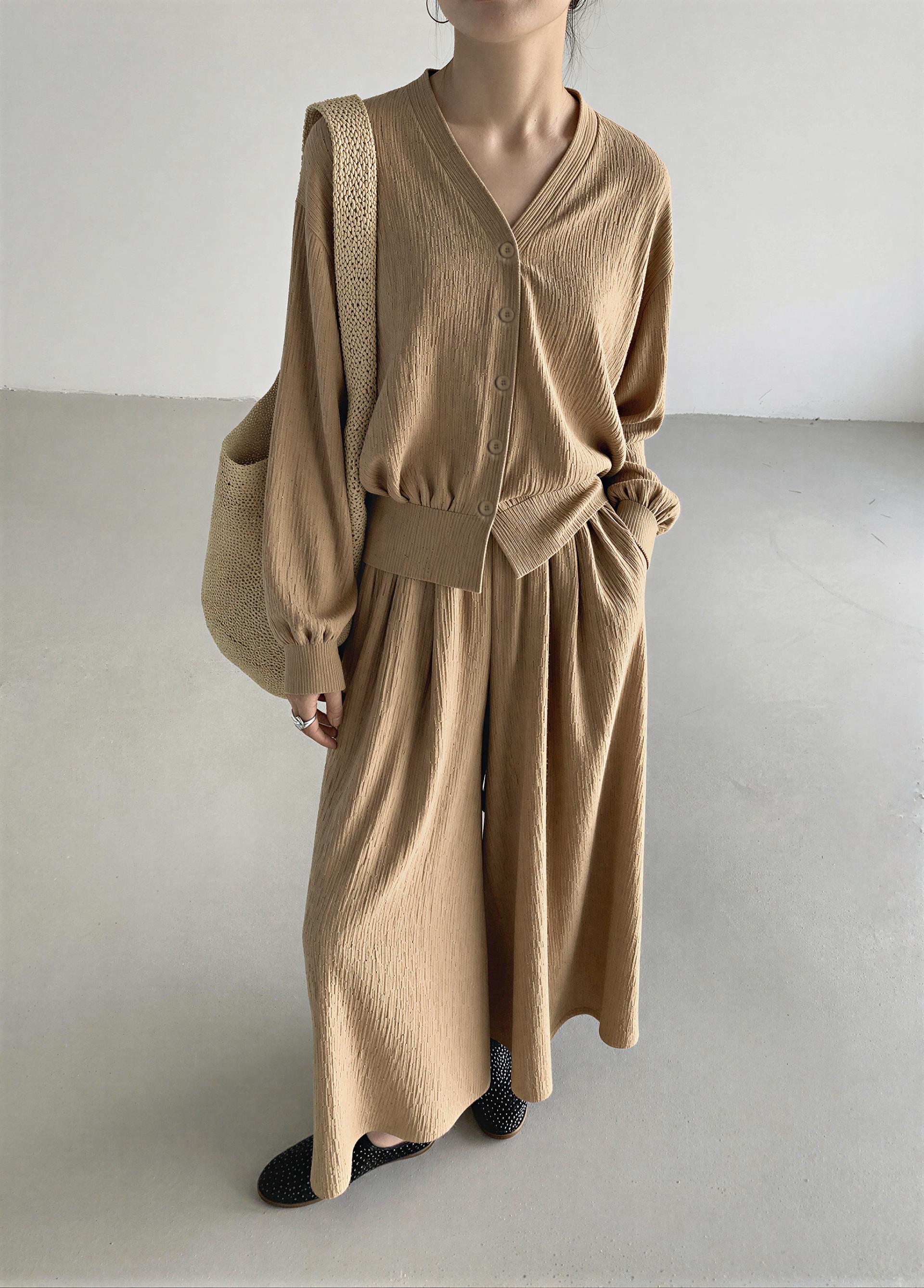 Lumi Lounge Pleats Set - 루미 라운지 플리츠 세트