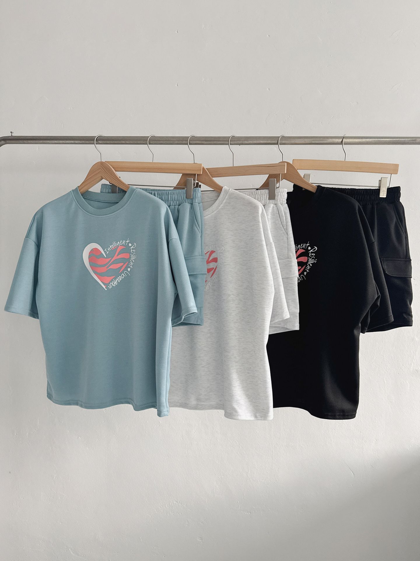 Candy Heart Lounge Set - 캔디 하트 라운지 세트