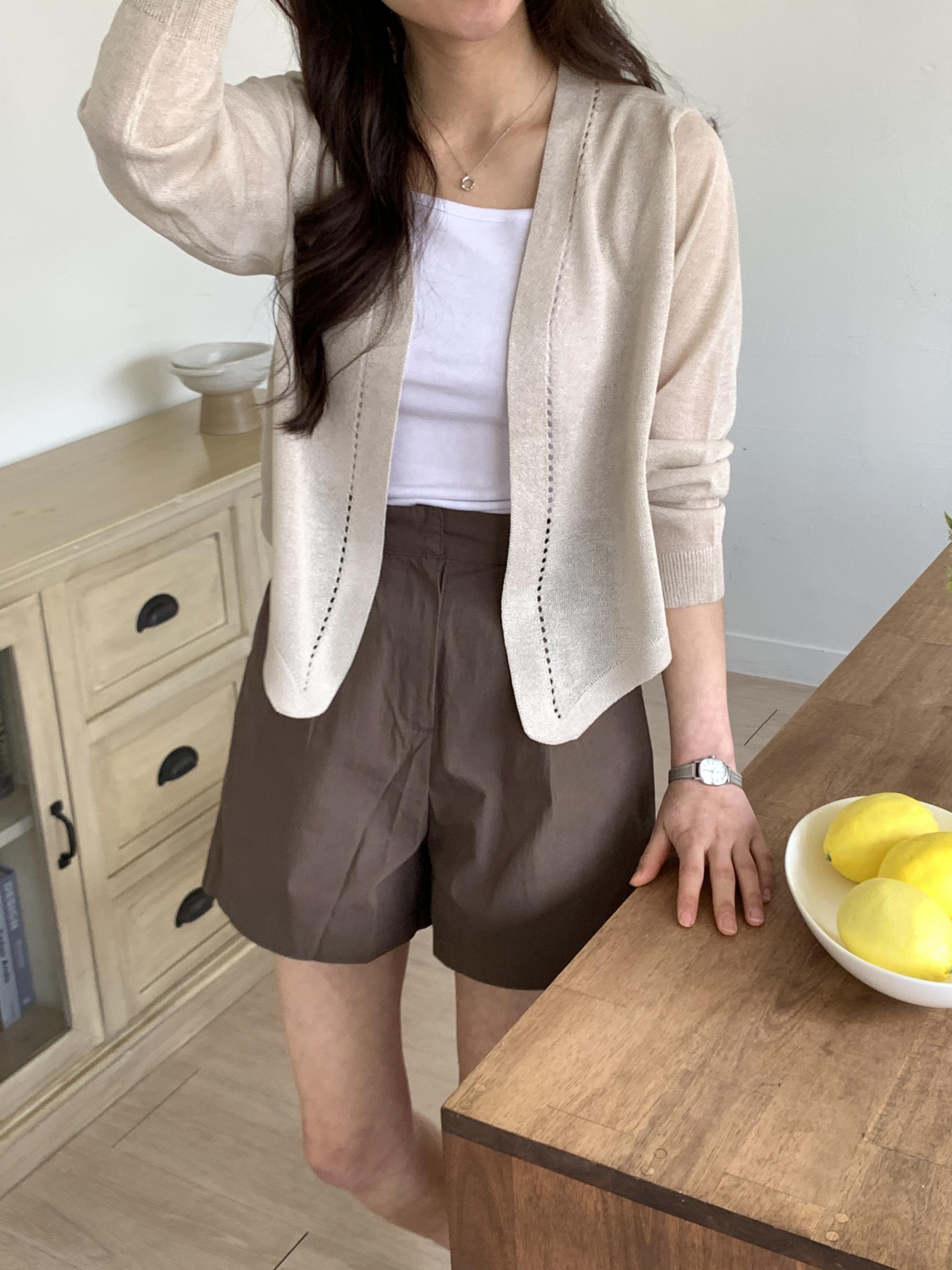 Sheer Line Cardigan - 시어라인 가디건