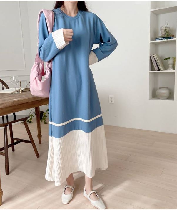 Classic Layered Dress - 클래식 레이어드 원피스