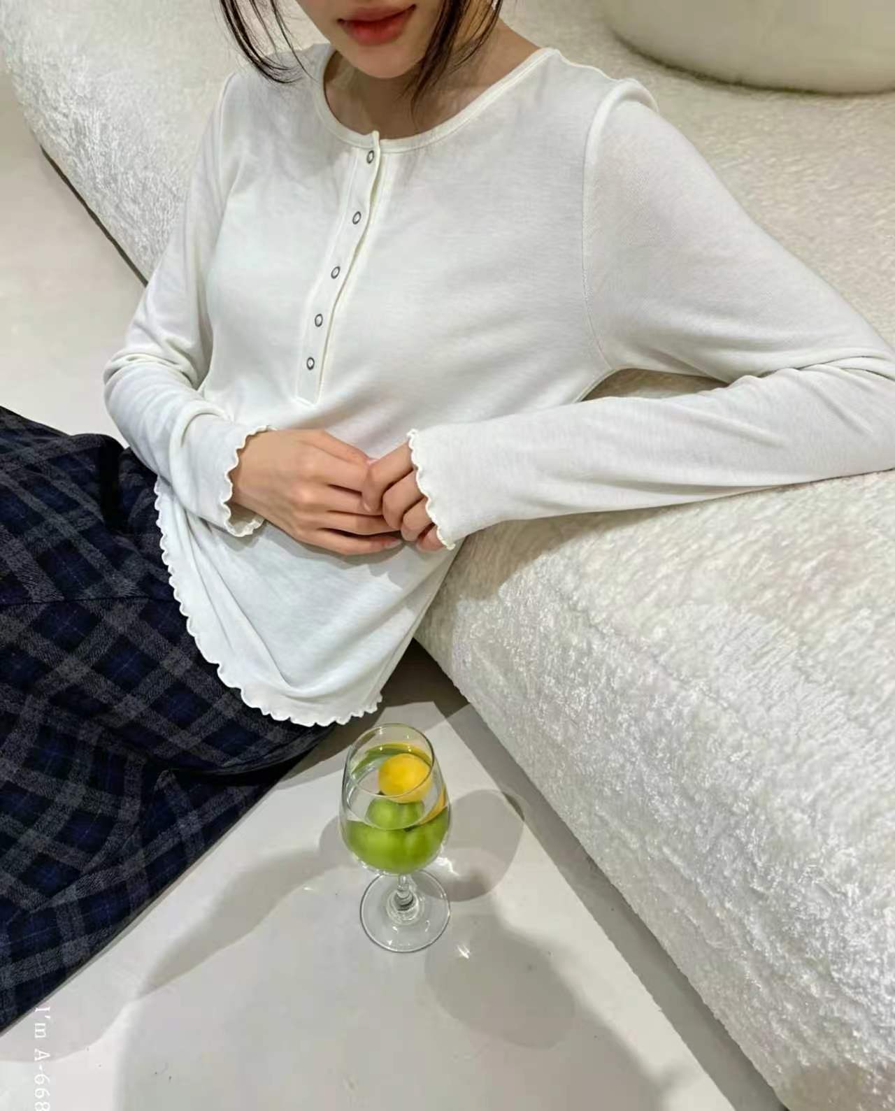 Daily Henley Tee - 데일리 헨리 티셔츠