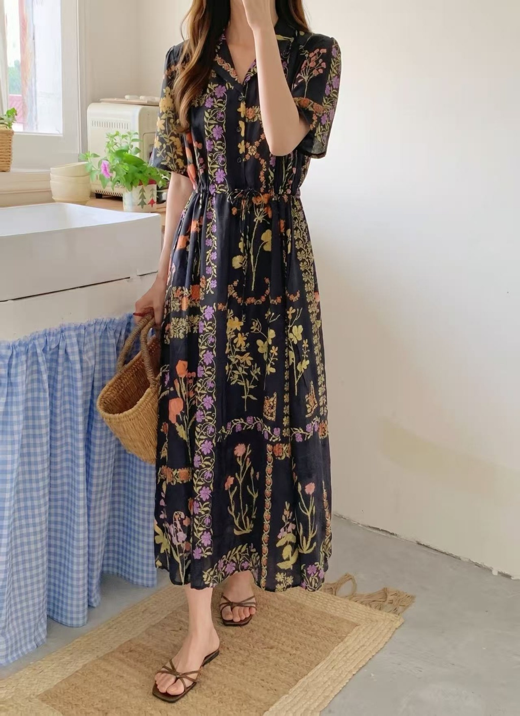 Nature Blossom Dress - 네이처 블라썸 원피스