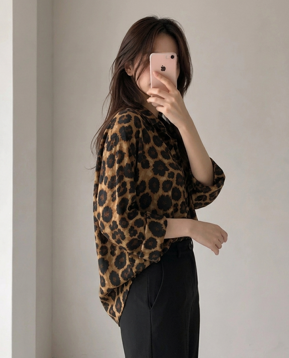 Modern Leopard Shirt - 모던 레오파드 셔츠