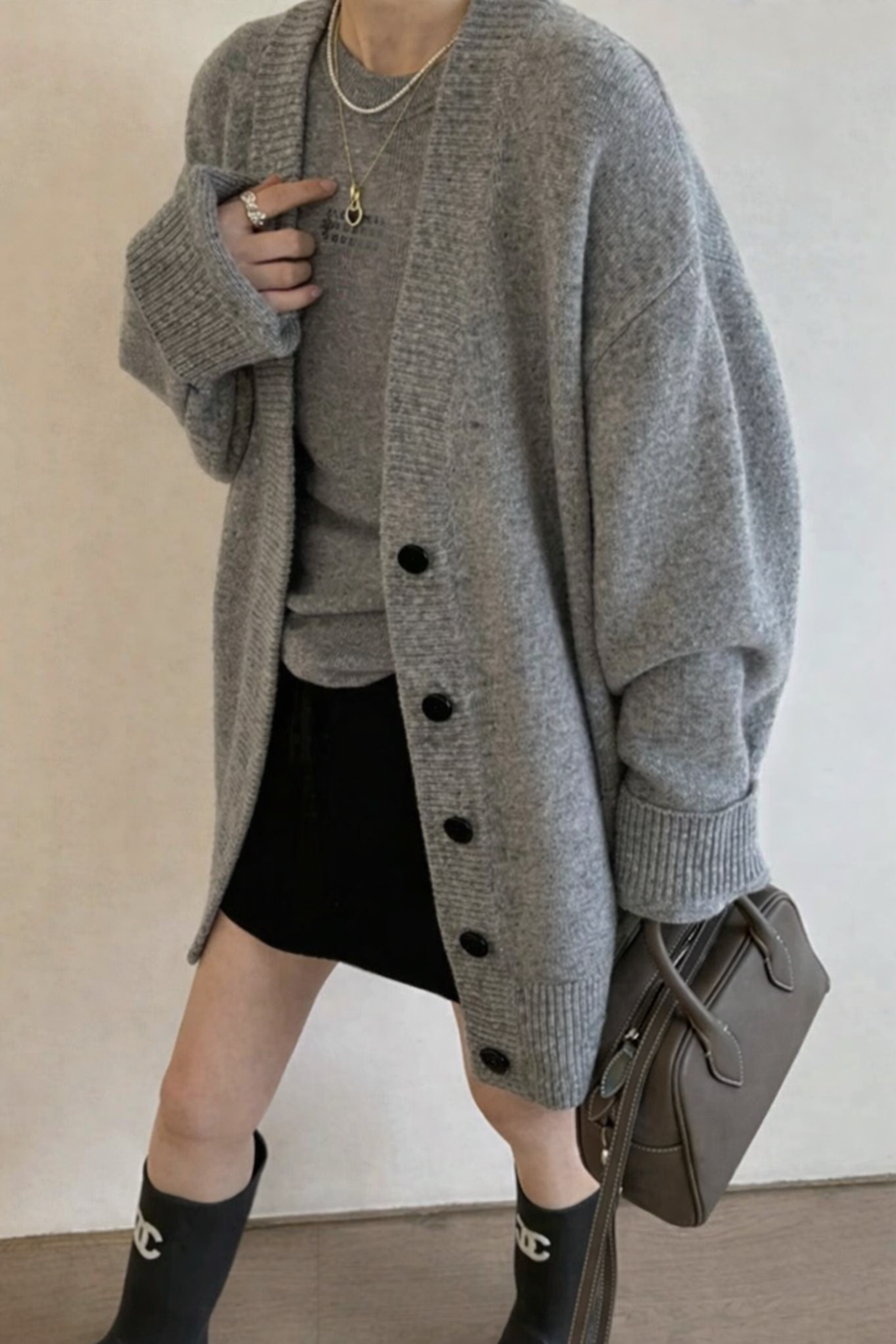 Mild Day Knit Cardigan - 마일드 데이 니트 가디건