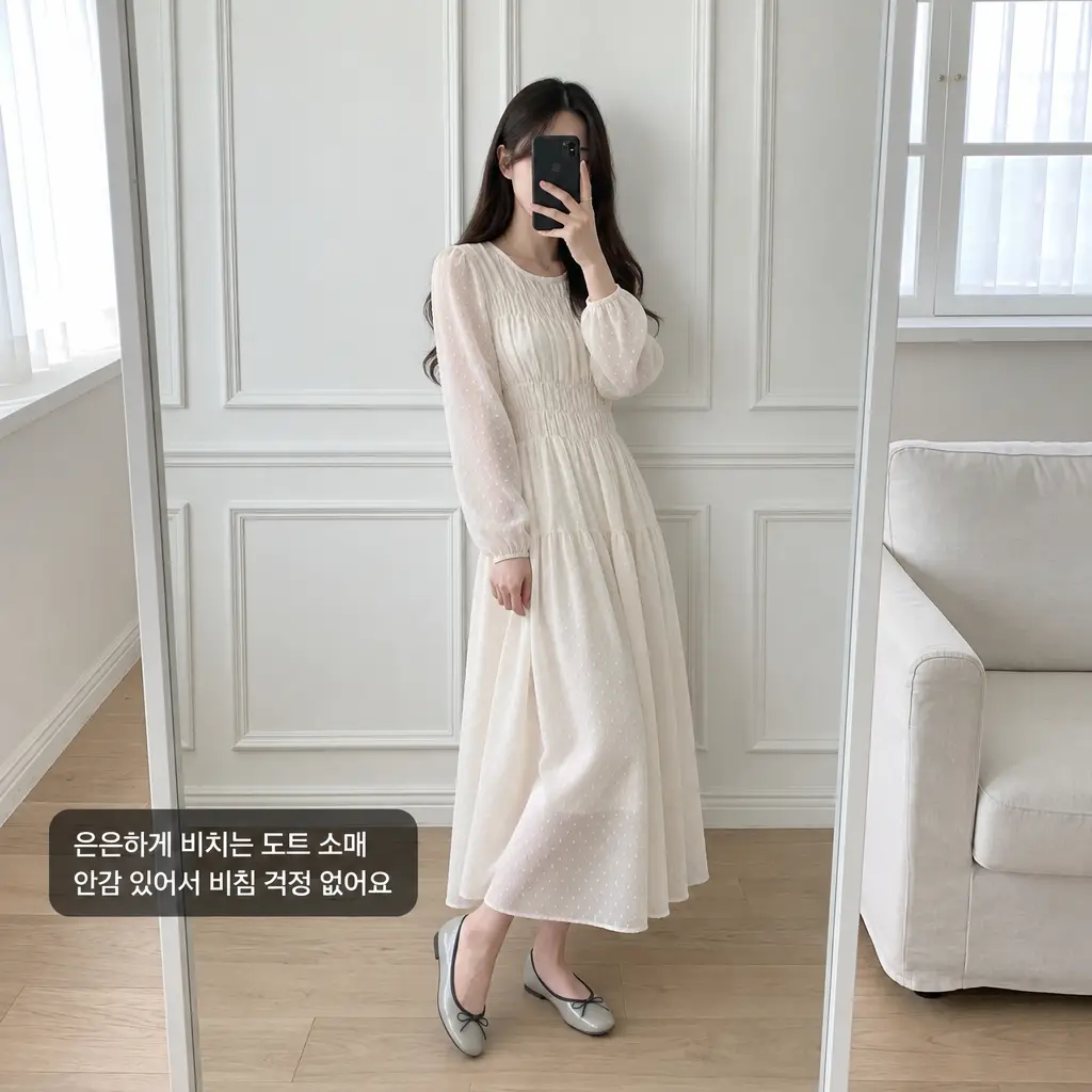 Mellow Dot Dress - 멜로우 도트 원피스