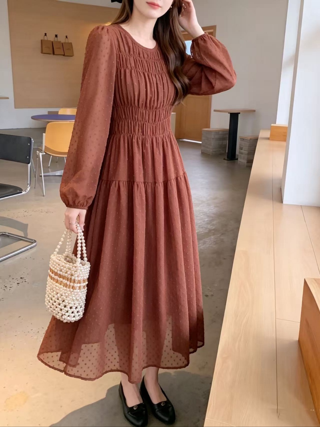 Mellow Dot Dress - 멜로우 도트 원피스