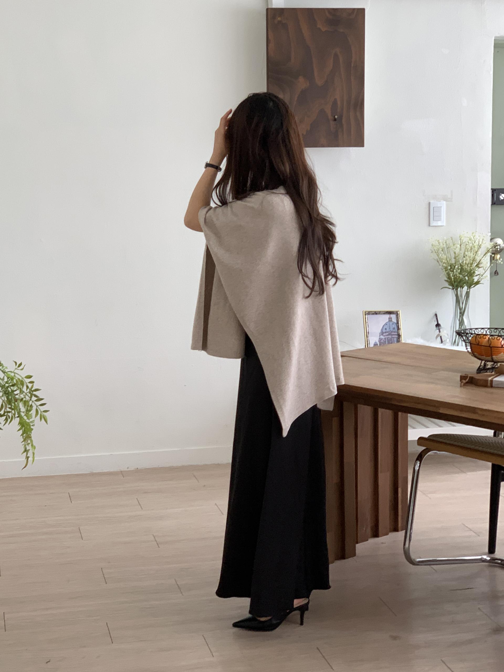 Soft Draped Shawl Cardigan - 소프트 드레이프 숄 가디건
