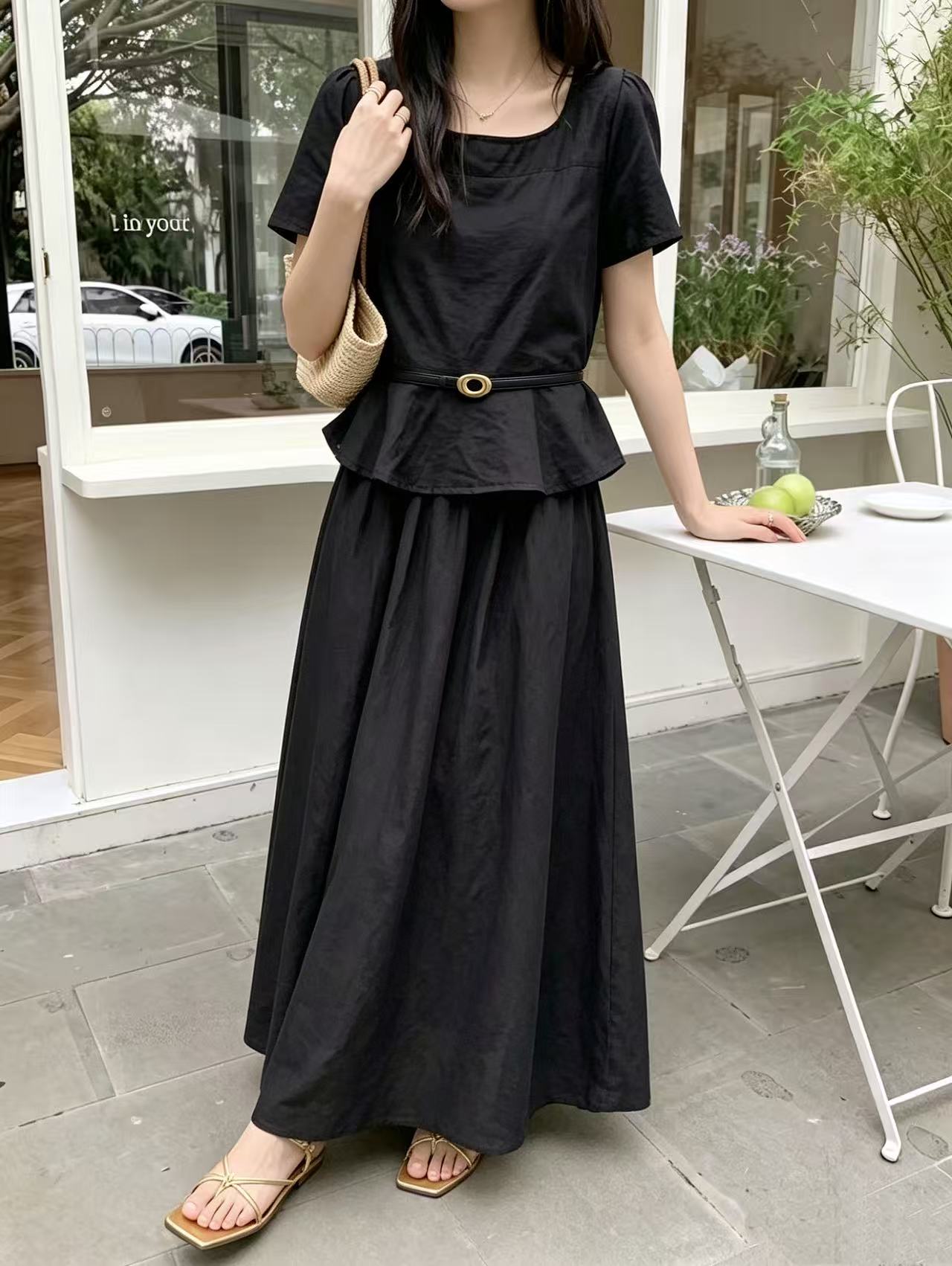Soft Breeze Two Piece Set - 소프트 브리즈 투피스 세트