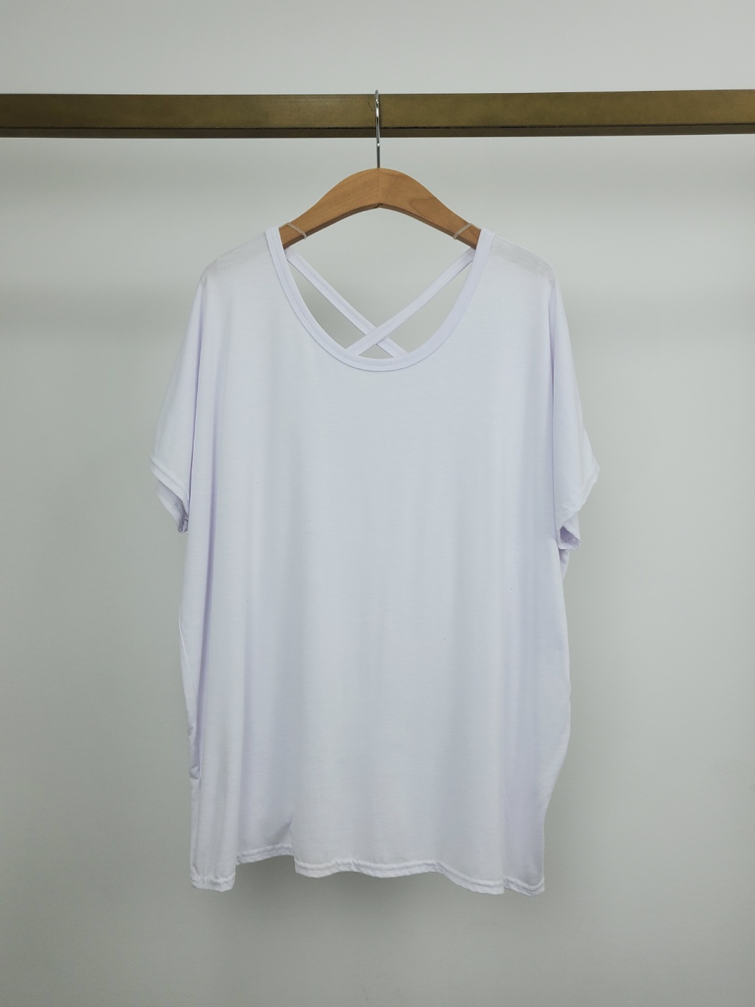 Airy Crossback Lounge Tee - 에어리 크로스백 라운지 티