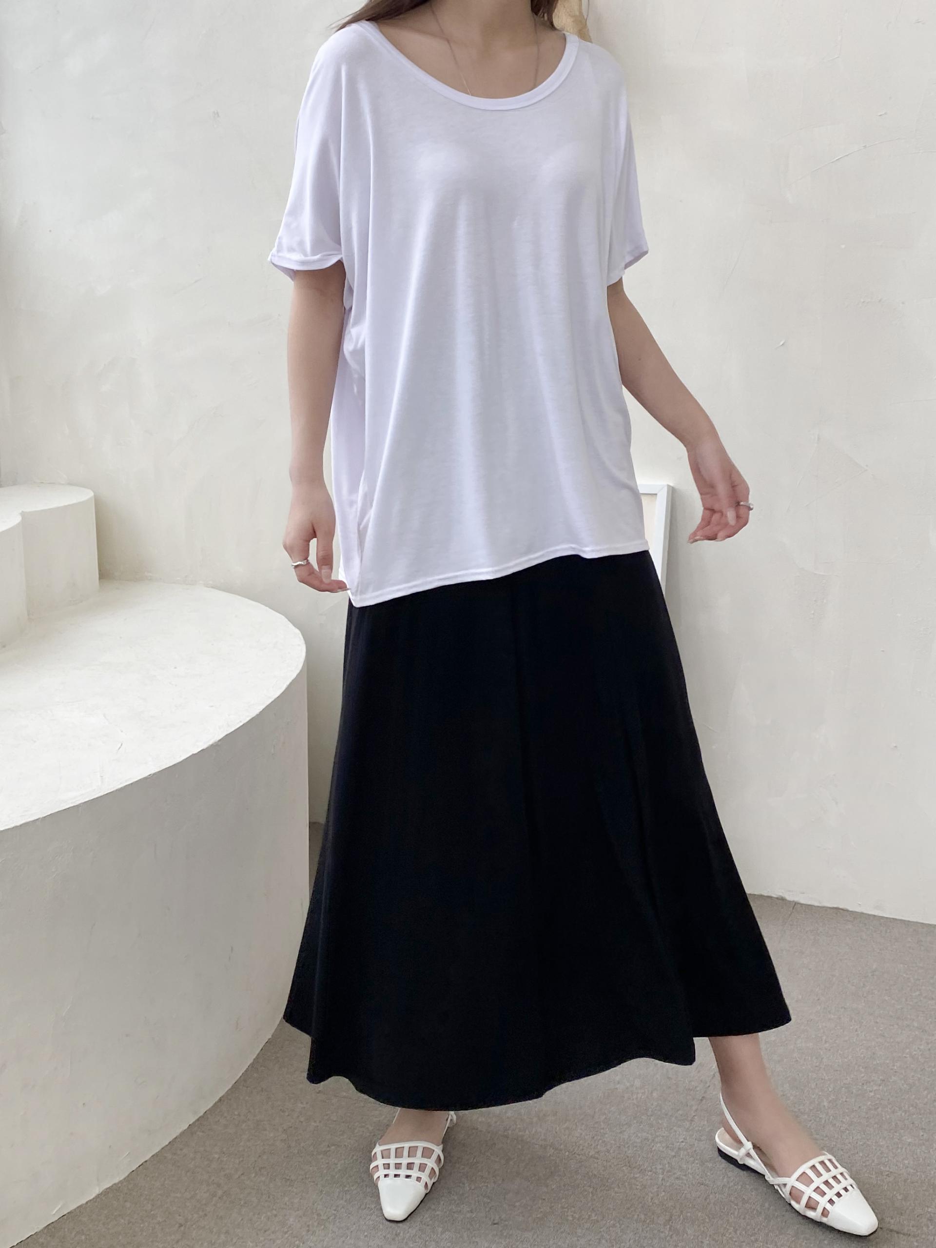 Airy Crossback Lounge Tee - 에어리 크로스백 라운지 티