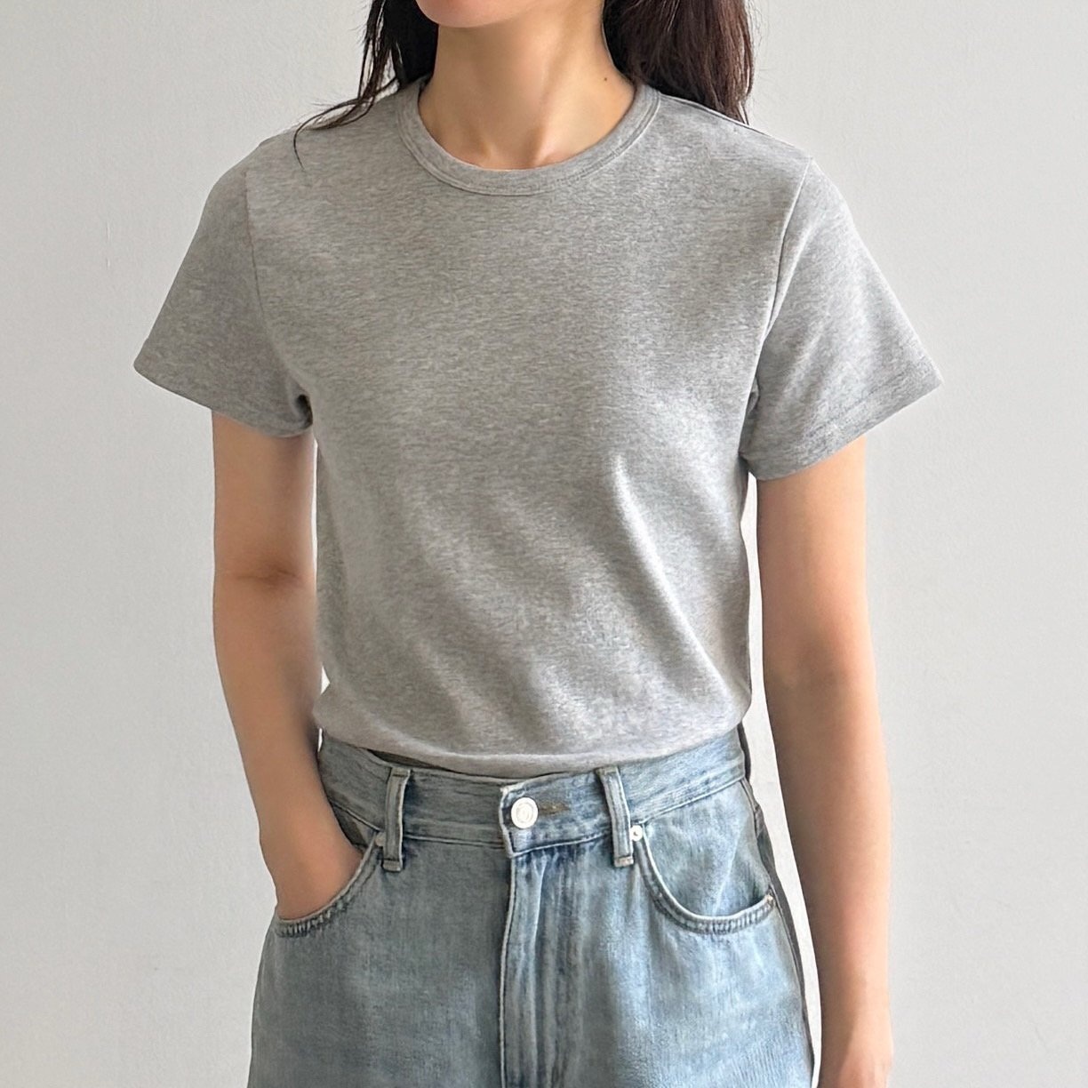 Modern Basic Slim Tee-모던 베이직 슬림 티