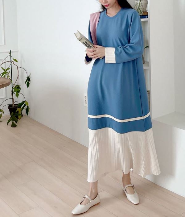 Classic Layered Dress - 클래식 레이어드 원피스
