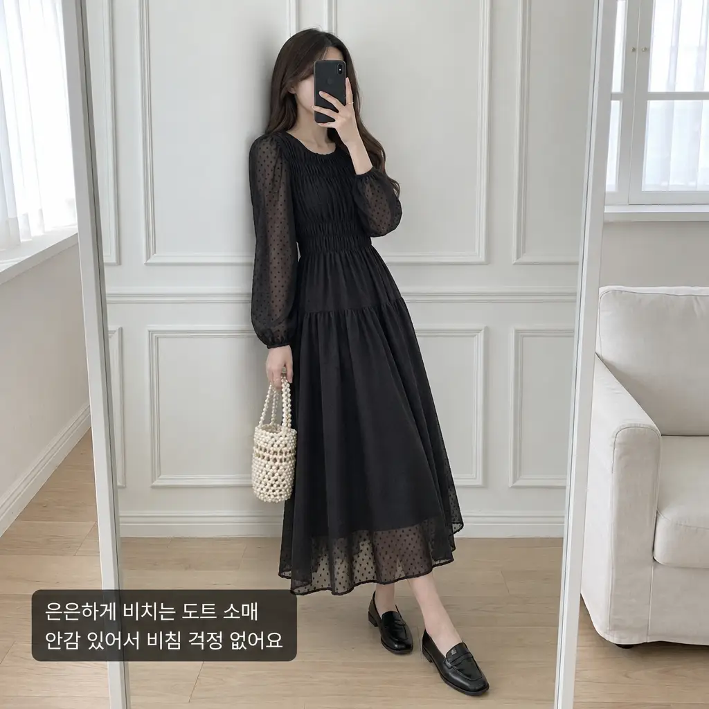 Mellow Dot Dress - 멜로우 도트 원피스
