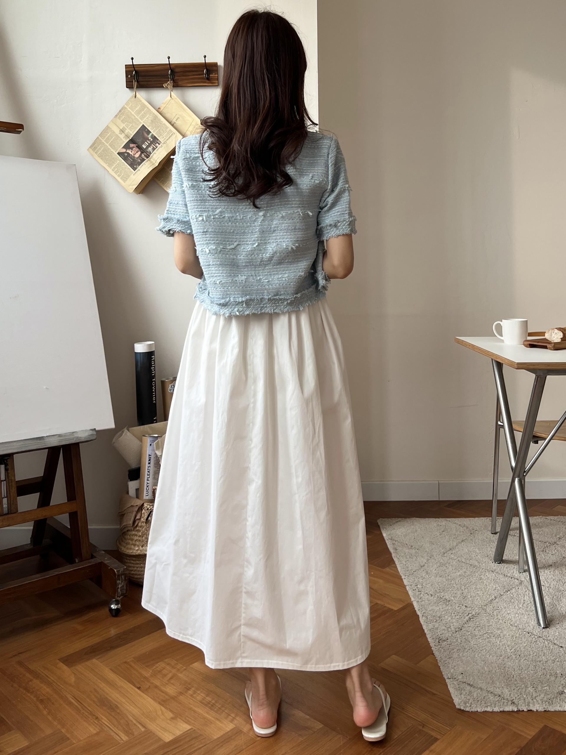 Simple Grace A-Line Maxi Dress - 심플 그레이스 A라인 맥시 원피스