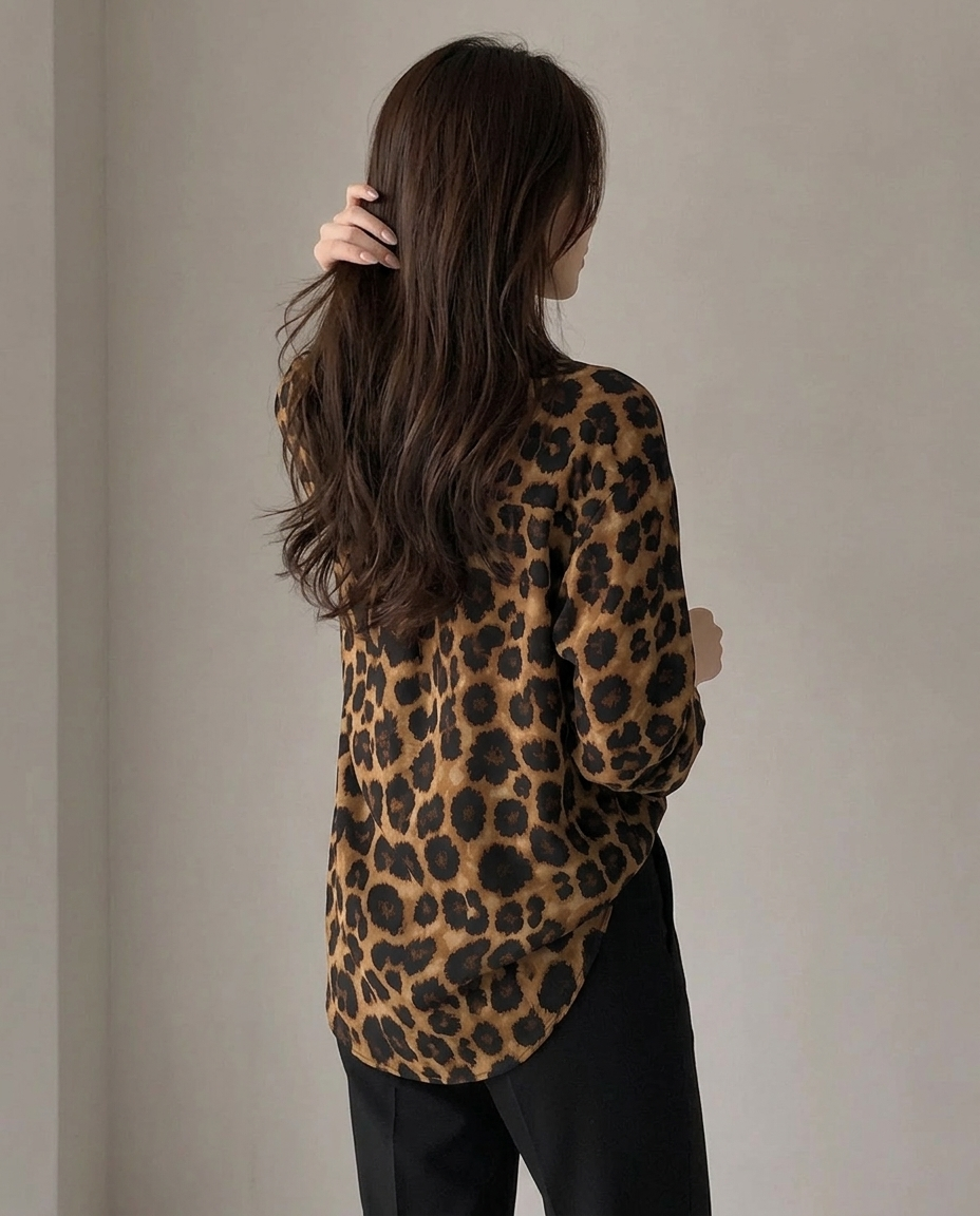 Modern Leopard Shirt - 모던 레오파드 셔츠