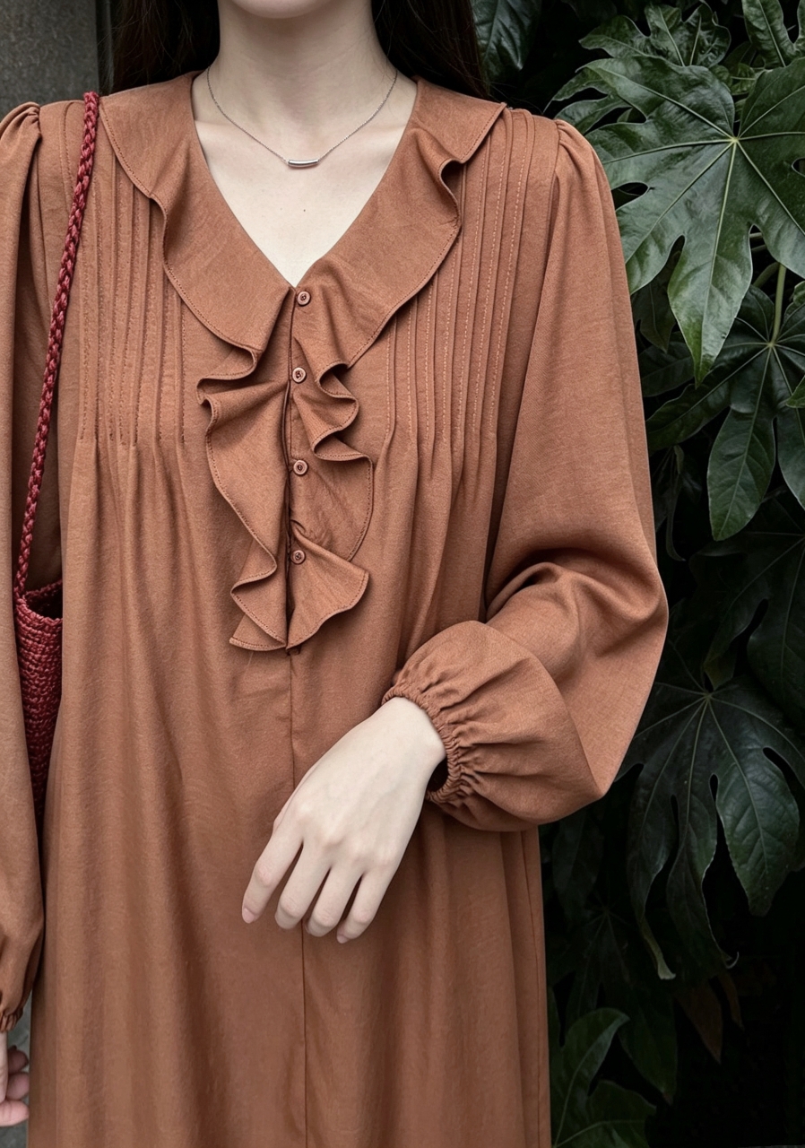 Lumi Ruffle Dress - 루미 러플 원피스