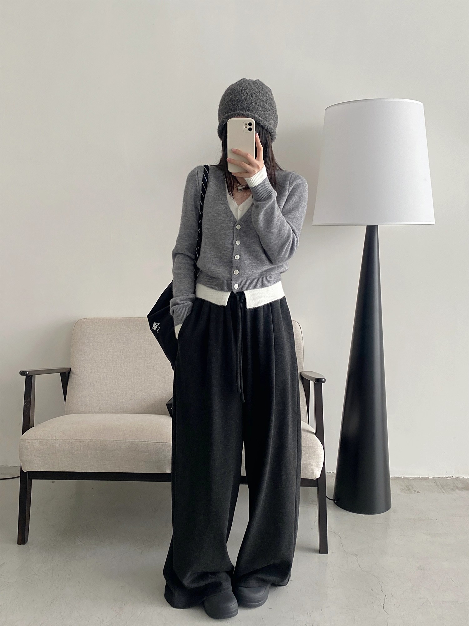 Double Layer Cardigan - 더블 레이어 가디건