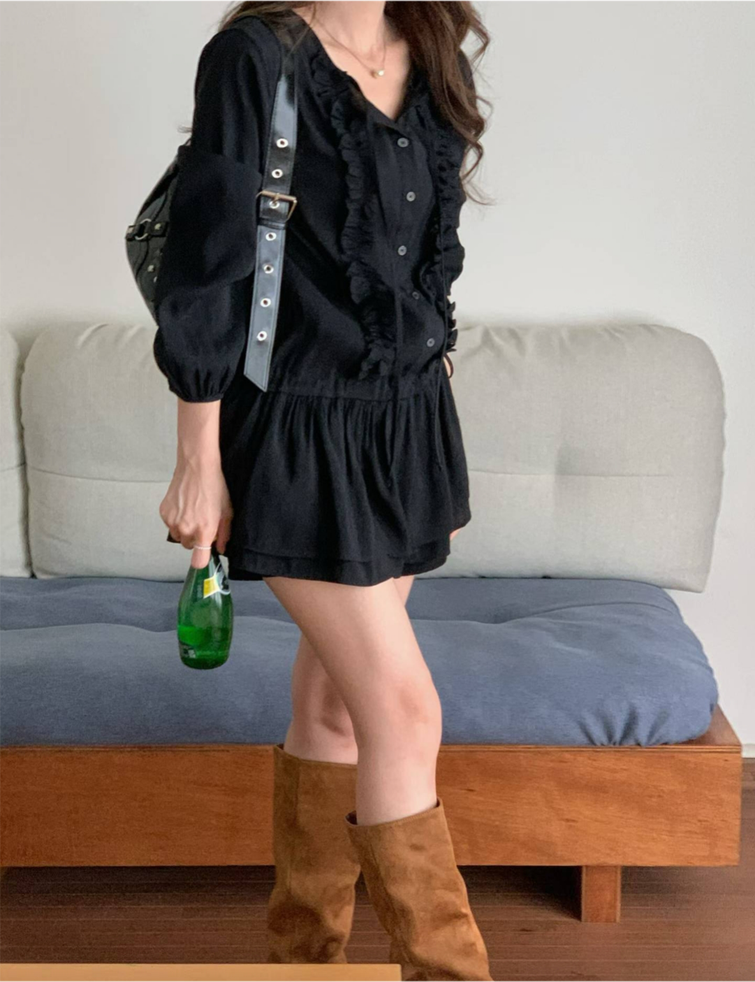 Lovely Ruffle Blouse - 러블리 프릴 블라우스