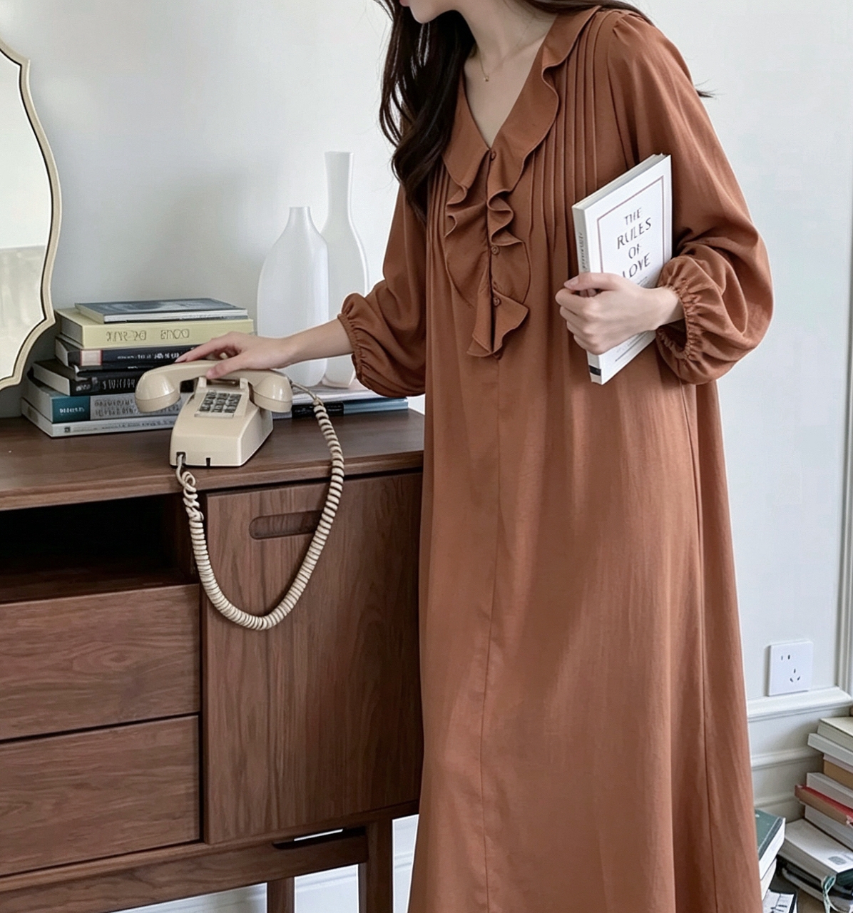 Lumi Ruffle Dress - 루미 러플 원피스