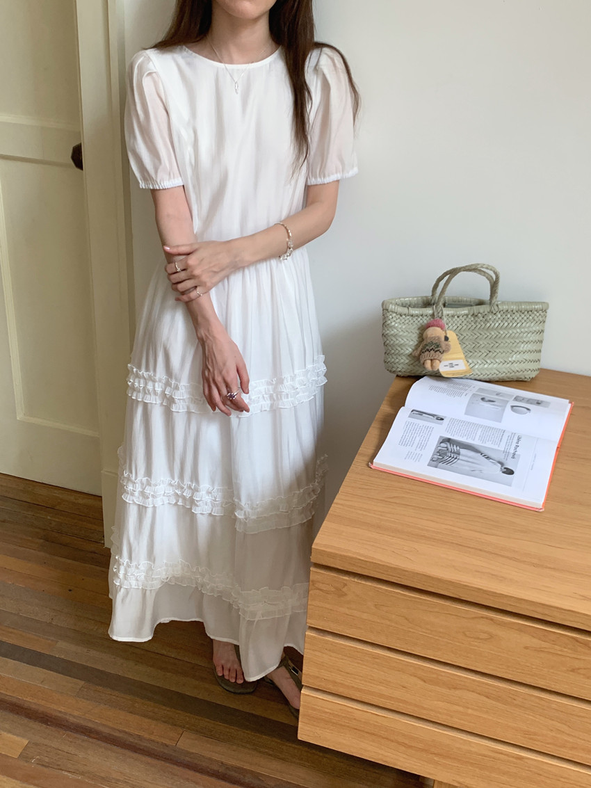 Pure Lace Breeze Dress - 퓨어 레이스 브리즈 원피스