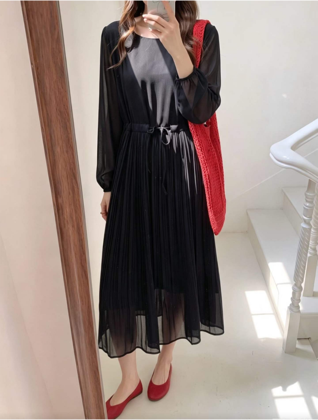 Serene Chiffon Dress - 세린 쉬폰 원피스