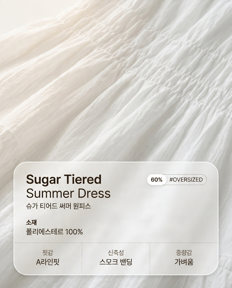 Sugar Tiered Summer Dress - 슈가 티어드 썸머 원피스