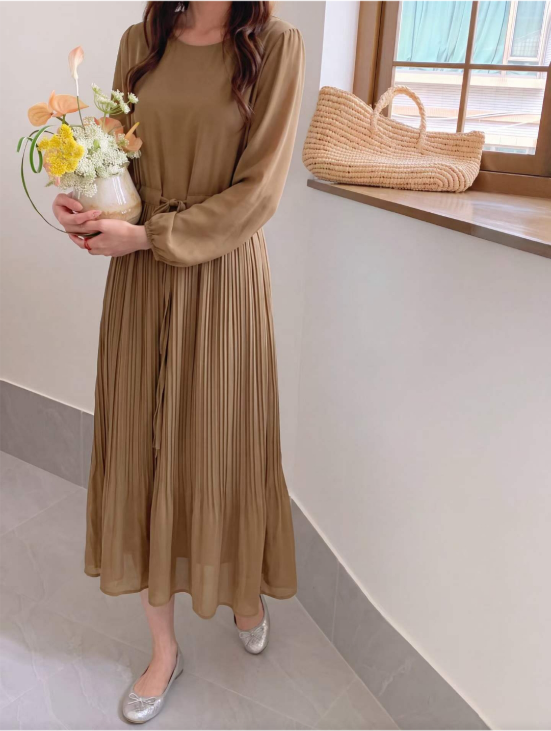 Serene Chiffon Dress - 세린 쉬폰 원피스