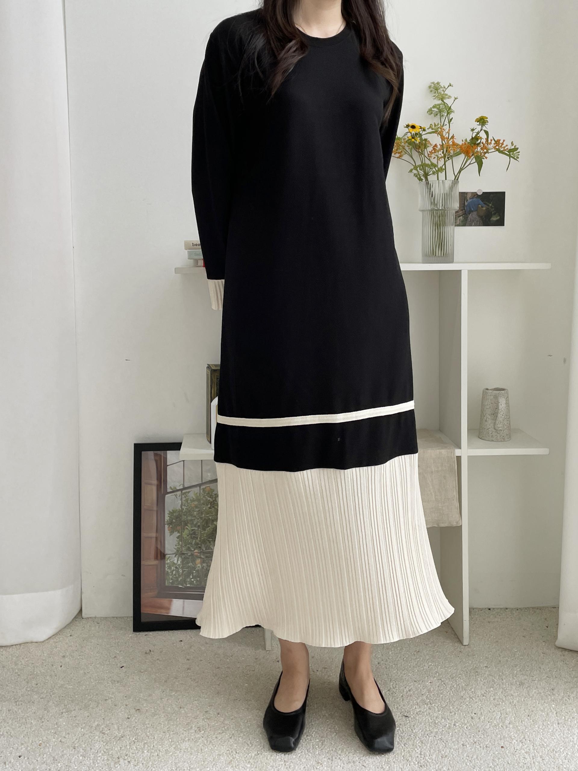 Classic Layered Dress - 클래식 레이어드 원피스