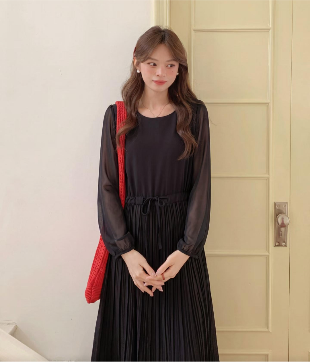 Serene Chiffon Dress - 세린 쉬폰 원피스